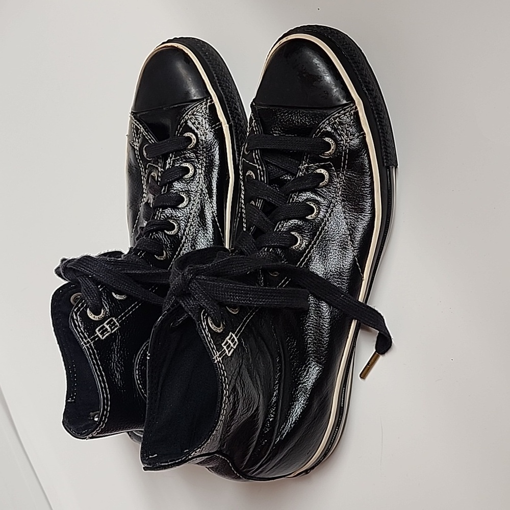 Converse Chuck Taylor All Star High Top Black Sneakers Unisex Size 9M/11W